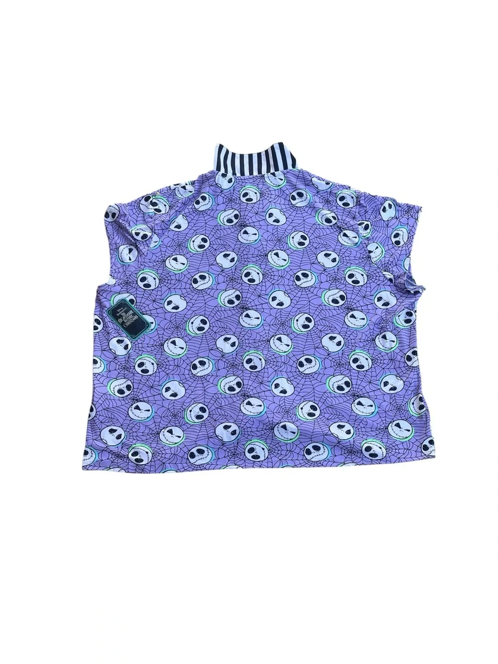 Nightmare Before Christmas Women's Top and Shorts Pajama Set, 2-Piece, Size 2X - Picture 7 of 9